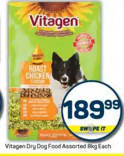 Pick n Pay Vitagen Dry Dog Food Assorted 8kg Each offer