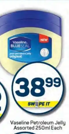 Pick n Pay Vaseline Petroleum Jelly Assorted 250ml Each offer