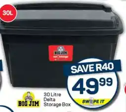 Pick n Pay 30 Litre Delta Storage Box offer