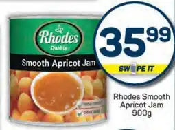 Pick n Pay Rhodes Smooth Apricot Jam-900g offer