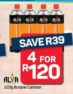 Pick n Pay Hypermarket Alva 220g Butane Canister offer