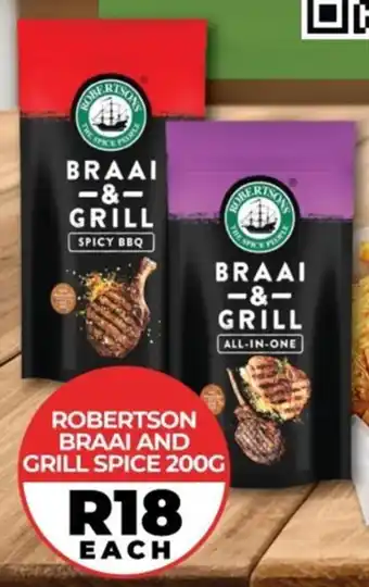1UP Robertson braai and grill spice offer