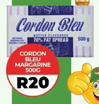 1UP Cordon bleu margarine offer