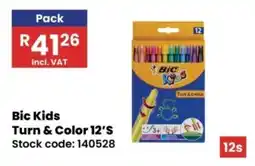 Africa Cash and Carry Bic Kids Turn & Color offer