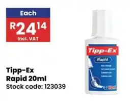 Africa Cash and Carry Tipp-Ex Rapid offer