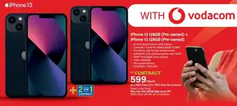 Incredible Connection iPhone 13 128GB Pre-owned + iPhone 13 128GB Pre-owned offer