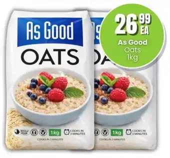 Super Save As Good Oats offer