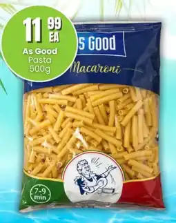 Super Save As Good Pasta offer