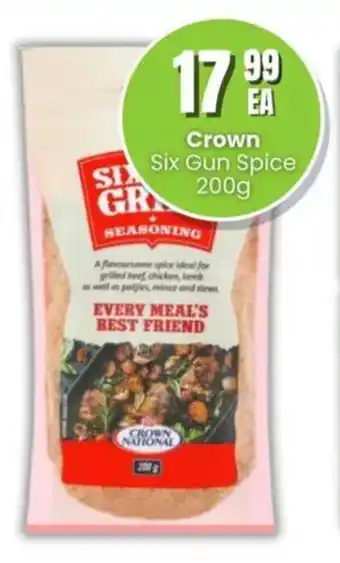 Super Save Crown Six Gun Spice offer