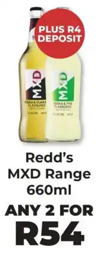 Diamond Discount Liquor Redd's MXD Range offer
