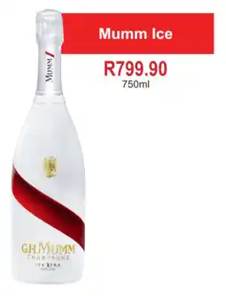 Johnny's Liquor Hypermarket Mumm Ice offer