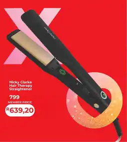 Dis-Chem Nicky Clarke Hair Therapy Straightener offer