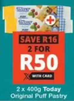 Checkers Today Original Puff Pastry offer