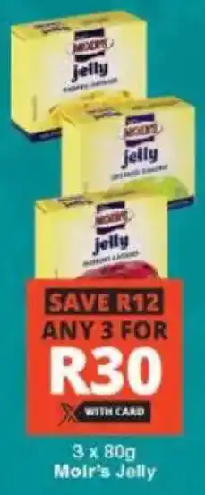Checkers Moir's Jelly offer