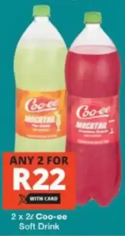 Checkers Coo-ee Soft Drink offer