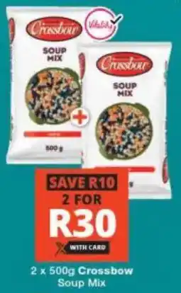 Checkers Crossbow Soup Mix offer
