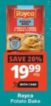 Checkers Royco Potato Bake offer