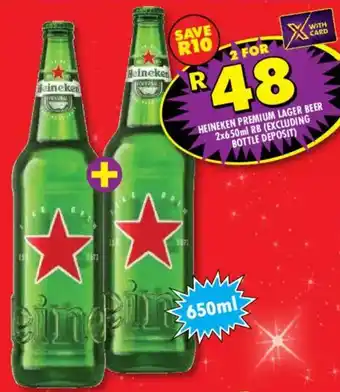 Shoprite Liquor Heineken premium lager beer rb offer