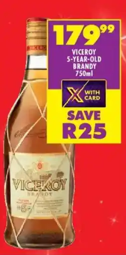 Shoprite Liquor Viceroy 5-year-old brandy offer