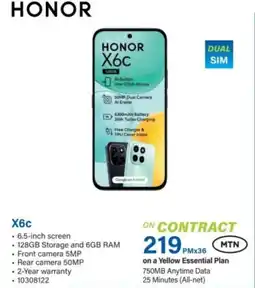 Incredible Connection Honor X6c offer