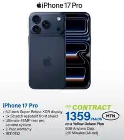 Incredible Connection iPhone 17 Pro offer