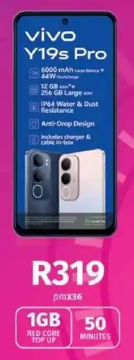 Vodacom Vivo Y19s Pro offer