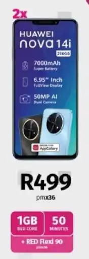 Vodacom Huawei Nova 14i offer