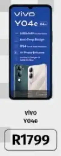 Vodacom Vivo Y04e offer