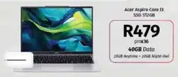 Vodacom Acer Aspire Core i3 SSD 512GB offer