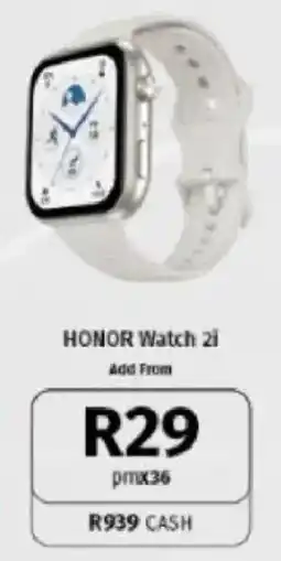 Vodacom HONOR Watch 2i offer