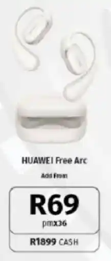 Vodacom HUAWEI Free Arc offer