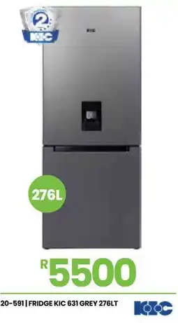 Fair Price KIC Fridge Grey offer