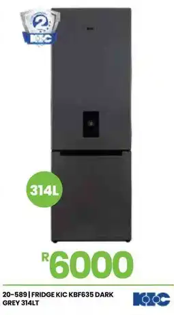 Fair Price KIC Fridge Dark Grey offer