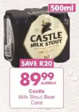 President Hyper Castle Milk Stout Beer Cans offer