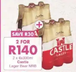 President Hyper Castle Lager Beer NRB offer
