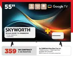 HiFi Corp Skyworth 55-inch QLED TV-55Q6600H offer