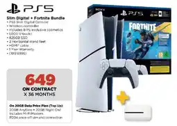 HiFi Corp PS5 Slim Digital + Fortnite Bundle offer