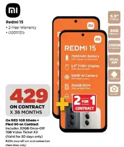 HiFi Corp Redmi 15 offer