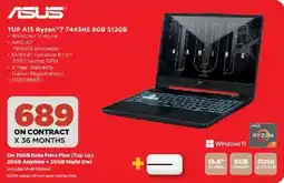 HiFi Corp ASUS TUF A15 Ryzen 7 7445HS 8GB 512GB offer