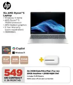 HiFi Corp HP 15s AMD Ryzen 5 Laptop offer