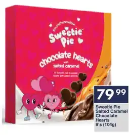 President Hyper Sweetie Pie Salted Caramel Chocolate Hearts offer