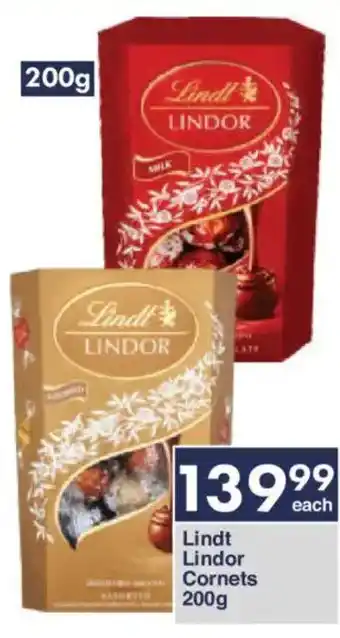 President Hyper Lindt Lindor Cornets offer