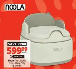 Checkers Noola The Littleloo 3-in-1 Baby Potty offer