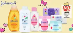 Checkers Johnson's Baby Toiletry Products All Variants offer