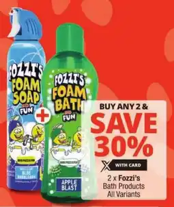 Checkers Fozzi's Bath Products All Variants offer