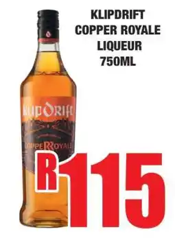 Boxer KLIPDRIFT COPPER ROYALE LIQUEUR 750ML offer