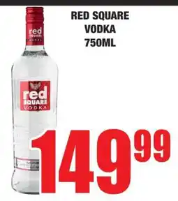 Boxer RED SQUARE VODKA 750ML offer