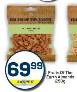 Pick n Pay Fruits Of The Earth Almonds 250g offer