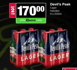Spar Tops Devil’s Peak offer