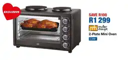 OK Furniture 2-Plate Mini Oven offer